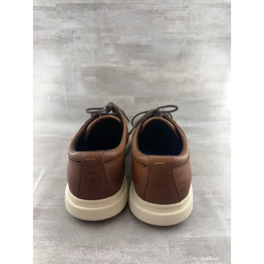 Cole Haan GrandOS Men Sz 8M British Tan Leather Oxford Hybrid Shoes C28728
